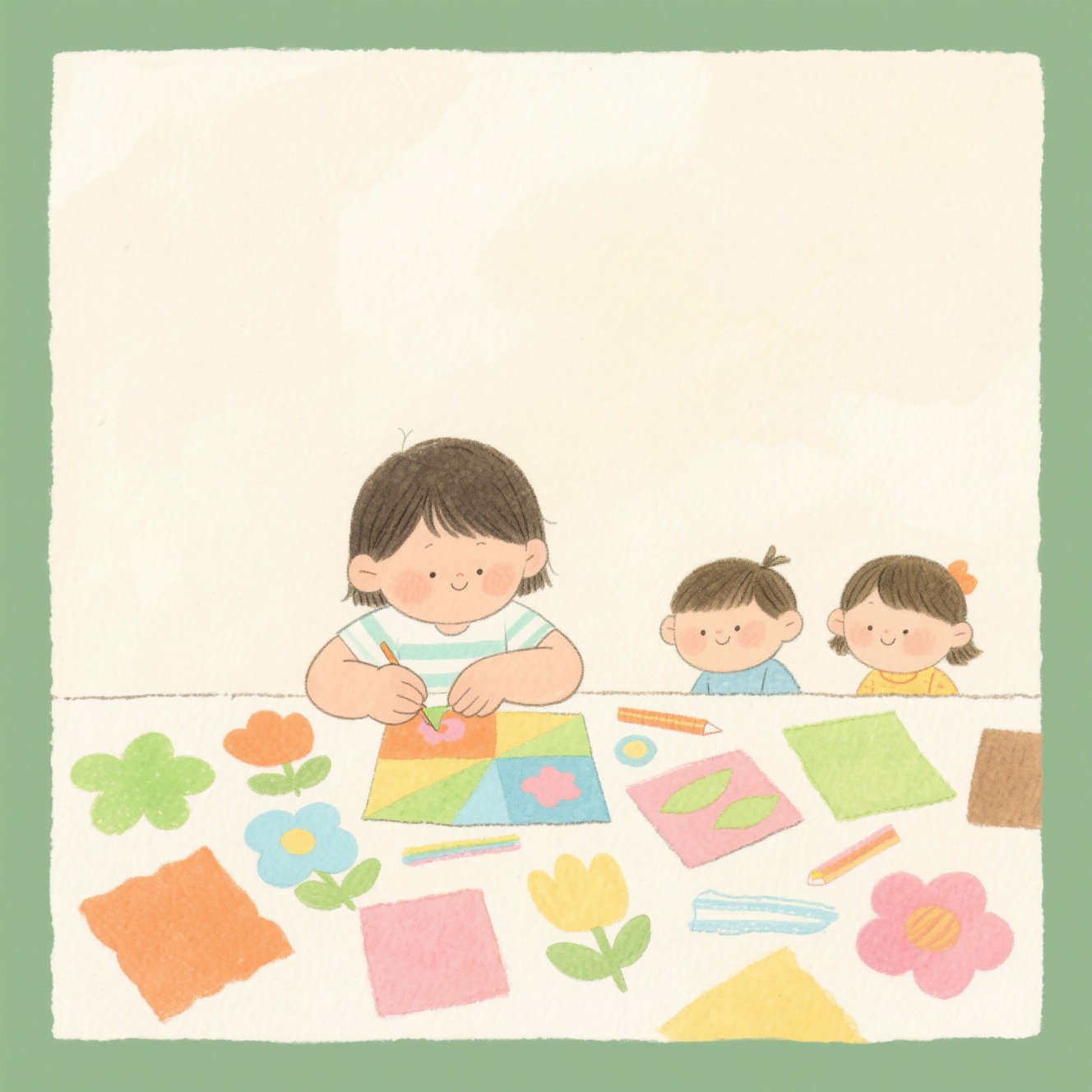 作配图