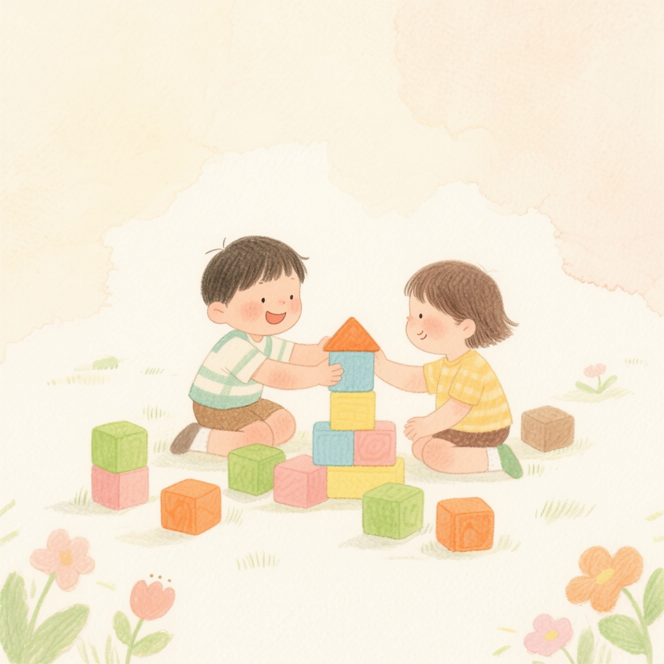 分配图