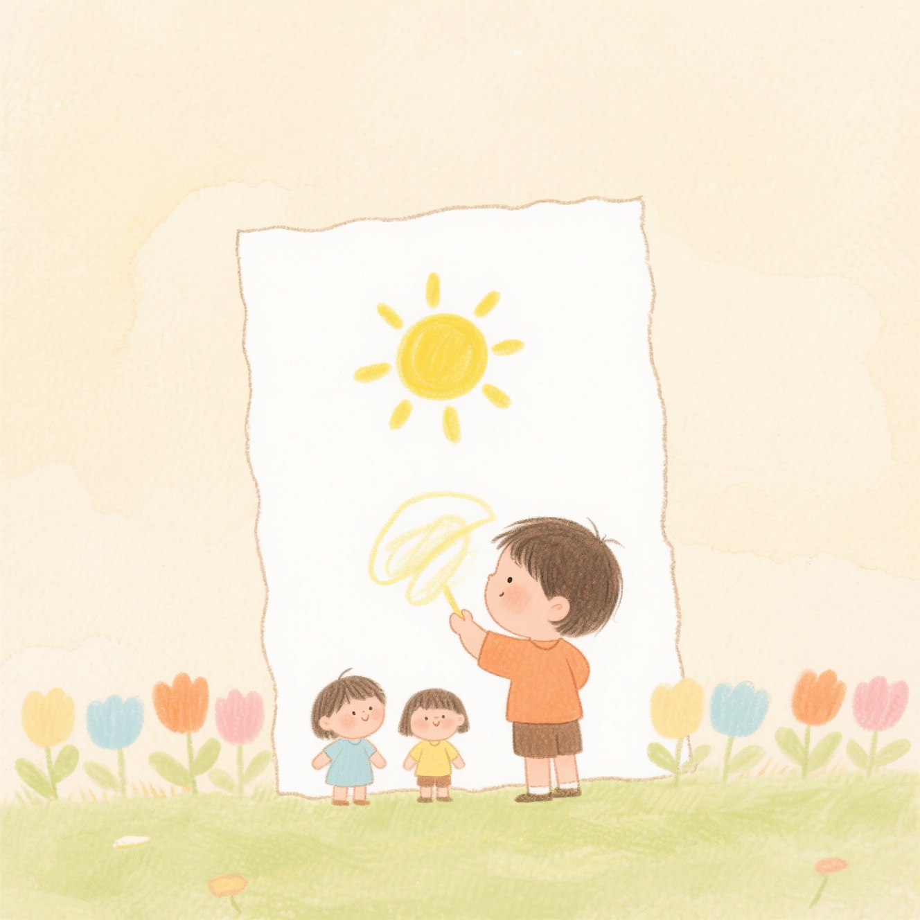 纸配图